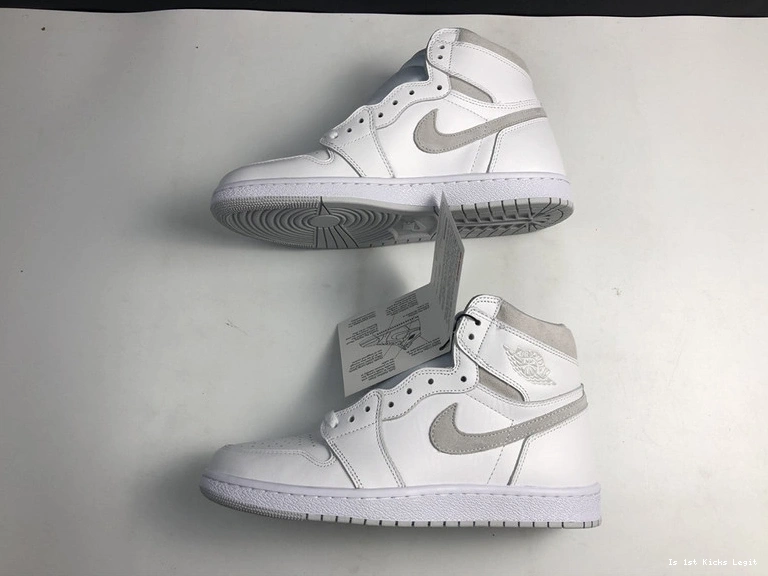 ’85 “Neutral Jordan High 1 BQ4422-100 Grey” Air 1125